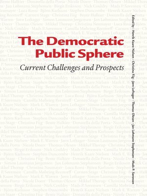cover image of The Democratic Public Sphere